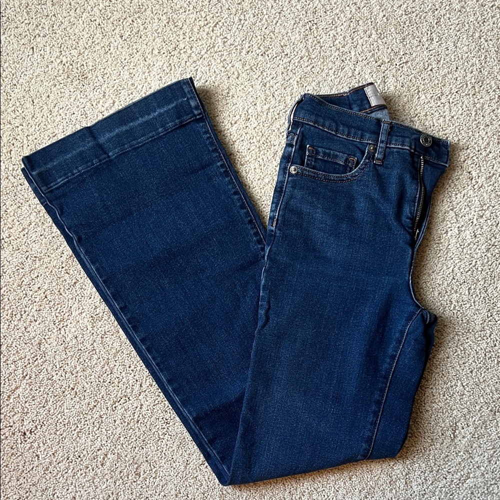 Everlane The Modern Flare Jean – Size 23 – Dark Indigo